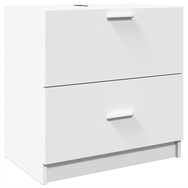 Weißer Unterschrank Francis 59x37x59cm (Holz)
