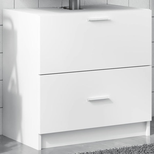Weißer Unterschrank Francis 59x37x59cm (Holz)