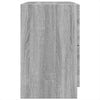 Grauer Waschtischunterschrank Francis 59x37x59cm (Holz)