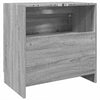 Grauer Waschtischunterschrank Francis 59x37x59cm (Holz)