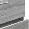 Grauer Waschtischunterschrank Francis 59x37x59cm (Holz)