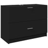 Schwarzer Waschtischunterschrank Francis 78x37x59cm (Holz)