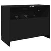 Schwarzer Waschtischunterschrank Francis 78x37x59cm (Holz)