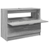 Grauer Waschtischunterschrank Francis 78x37x59cm (Holz)