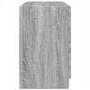 Grauer Waschtischunterschrank Francis 78x37x59cm (Holz)