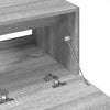 Grauer Waschtischunterschrank Francis 78x37x59cm (Holz)