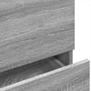 Grauer Waschtischunterschrank Francis 78x37x59cm (Holz)