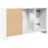 Waschbeckenunterschrank Turgay 90x29x55cm (Holz), weiß