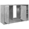 Waschtischunterschrank Turgay 90x29x55cm betongrau (Holz)