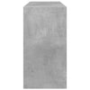 Waschtischunterschrank Turgay 90x29x55cm betongrau (Holz)