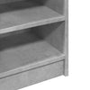 Waschtischunterschrank Turgay 90x29x55cm betongrau (Holz)