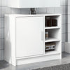 Waschtischunterschrank Turgay, weiß, 63x29x55cm (Holz)