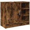 Räuchereiche-Waschtischunterschrank Turgay 63x29x55cm (Holz)