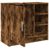 Räuchereiche-Waschtischunterschrank Turgay 63x29x55cm (Holz)