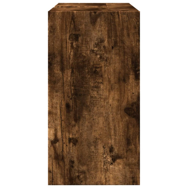 Räuchereiche-Waschtischunterschrank Turgay 63x29x55cm (Holz)