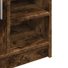 Räuchereiche-Waschtischunterschrank Turgay 63x29x55cm (Holz)