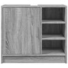 Waschbeckenunterschrank Turgay Grau 63x29x55cm (Holz)