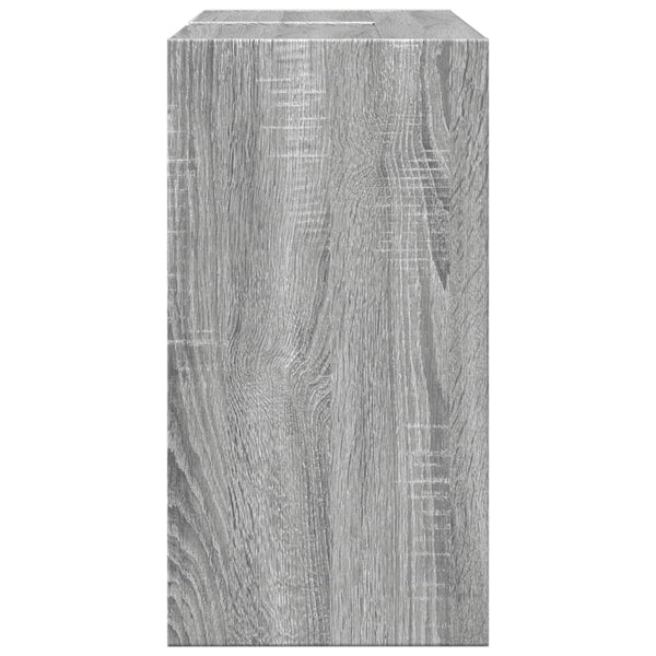 Waschbeckenunterschrank Turgay Grau 63x29x55cm (Holz)
