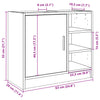 Waschbeckenunterschrank Turgay Grau 63x29x55cm (Holz)