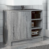 Waschbeckenunterschrank Turgay Grau 63x29x55cm (Holz)