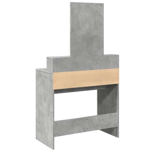 Betongrauer Schminktisch Suicid 80x41x144,5cm