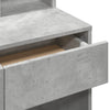 Betongrauer Schminktisch Suicid 80x41x144,5cm