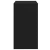 Schwarzer Schminktisch und Hocker Dimian 60x40x113,5 cm