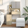 Sonoma-Eiche Schminktisch Tvetlana 80x35x132cm