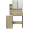 Sonoma-Eiche Schminktisch Tvetlana 80x35x132cm