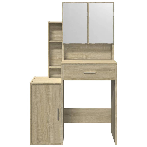 Sonoma-Eiche Schminktisch Tvetlana 80x35x132cm