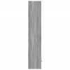 Graues Bücherregal Tuglodi 40x36x189cm (Holz)