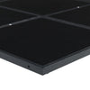 Schwarze Gartenessgruppe Jacey (5-teilig, Polyrattan)