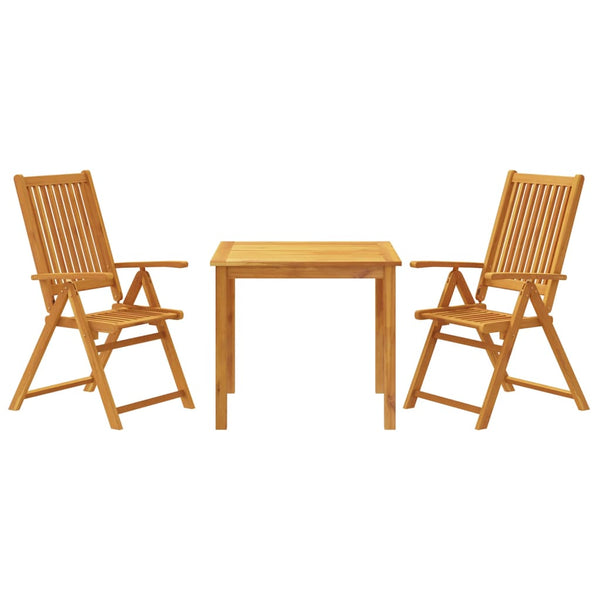 Outdoor-Essgruppe Lincu 3-teilig (Akazienholz)