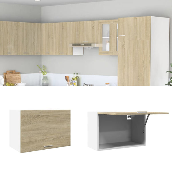 Sonoma-Eiche Hängeschrank Pompilas 60x31x40cm (Spanplatte)
