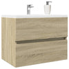Sonoma Eiche Waschbeckenunterschrank Portaru 60x38,5x45cm (Spanplatte)