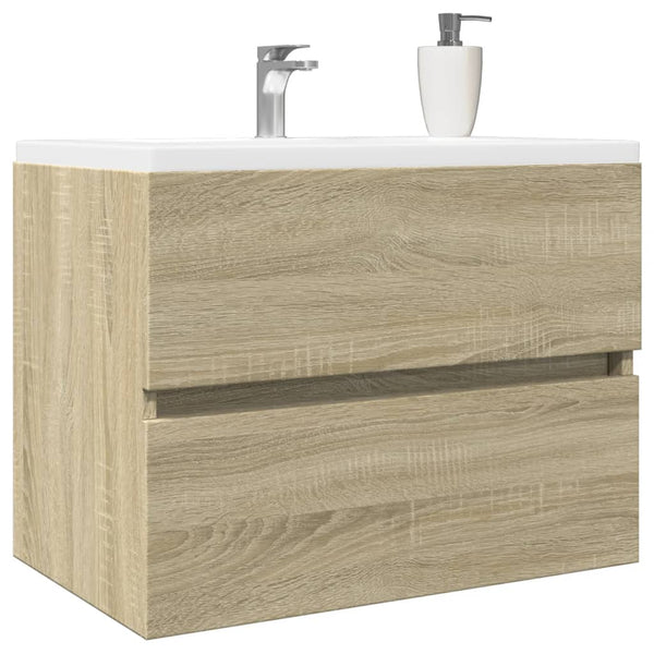 Sonoma Eiche Waschbeckenunterschrank Portaru 60x38,5x45cm (Spanplatte)