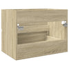 Sonoma Eiche Waschbeckenunterschrank Portaru 60x38,5x45cm (Spanplatte)