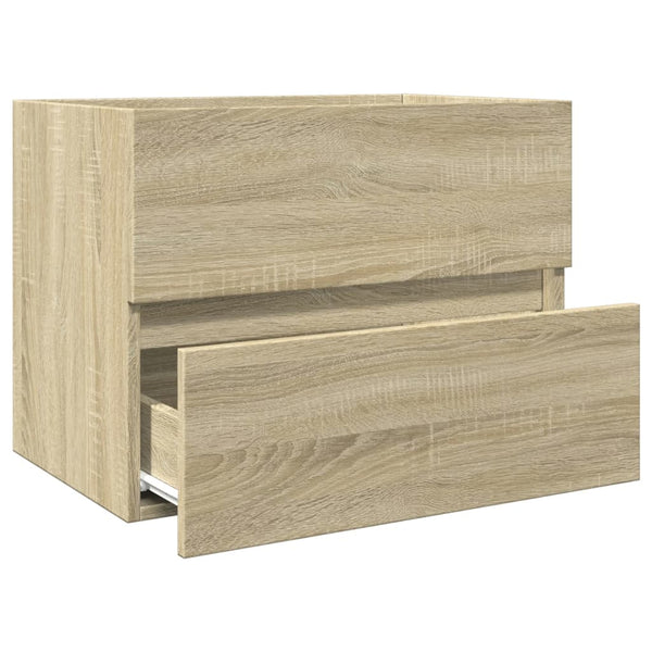 Sonoma Eiche Waschbeckenunterschrank Portaru 60x38,5x45cm (Spanplatte)