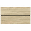 Waschbeckenunterschrank Sonoma Eiche Portaru 80x38,5x45cm (Spanplatte)