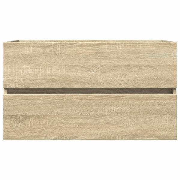 Waschbeckenunterschrank Sonoma Eiche Portaru 80x38,5x45cm (Spanplatte)