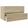Waschbeckenunterschrank Sonoma Eiche Portaru 80x38,5x45cm (Spanplatte)