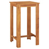 Graue Outdoor-Bar-Set Adelin 3-teilig (Akazienholz und Polyrattan)