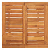 Bartischset Texanna in Schwarz (3-teilig, Akazienholz und Polyrattan)