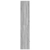 Graues Bücherregal Tuglodi 70x36x189cm (Holz)