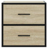 Sonoma Eiche Wandschränke Messinger 40x31x39,5cm (2 Stk.)