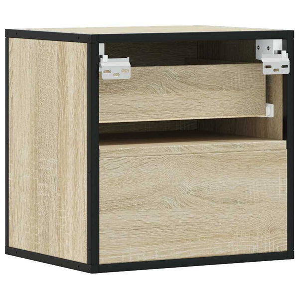 Sonoma Eiche Wandschränke Messinger 40x31x39,5cm (2 Stk.)