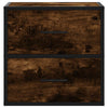 Wandschrank Messinger aus geräucherter Eiche 40x31x39,5cm