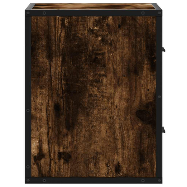 Wandschrank Messinger aus geräucherter Eiche 40x31x39,5cm