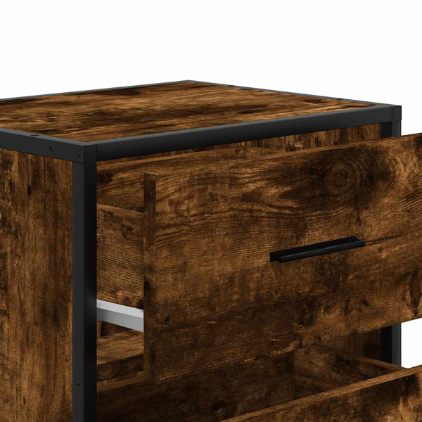 Wandschrank Messinger aus geräucherter Eiche 40x31x39,5cm