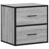 Grauer Wandschrank Messinger 40x31x39,5cm